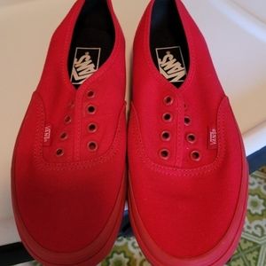 Red Vans